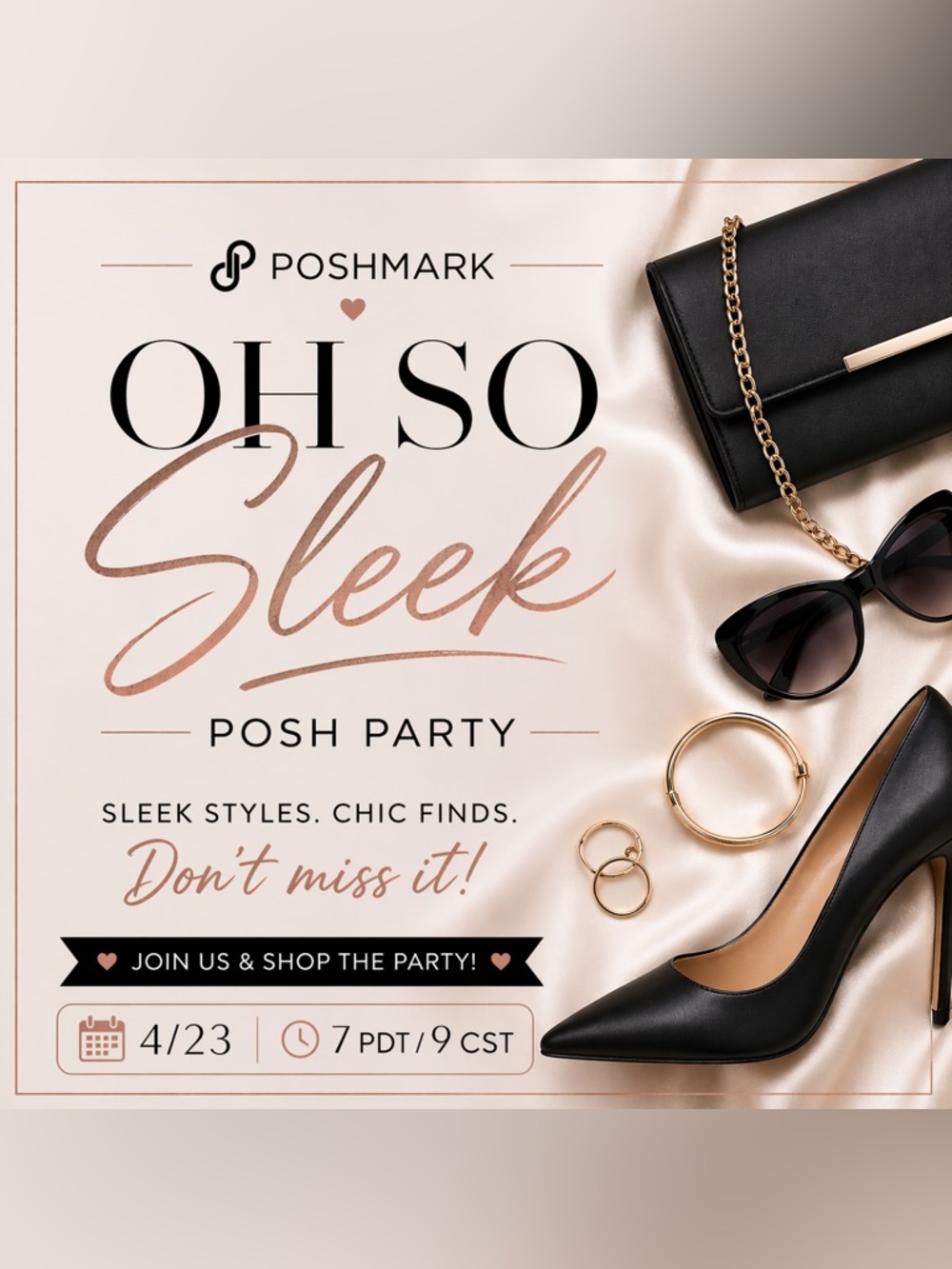 I’m Co-Hosting a Posh Party "Oh So Sleek" - Picture 1 of 1